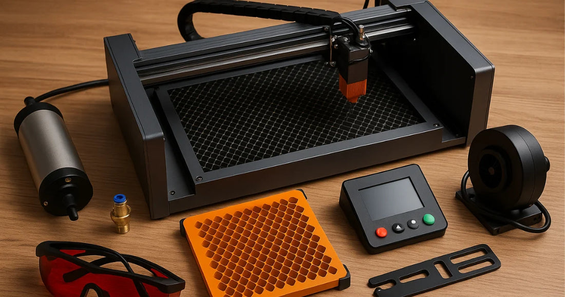 Les meilleurs accessoires pour booster sa machine laser en 2025