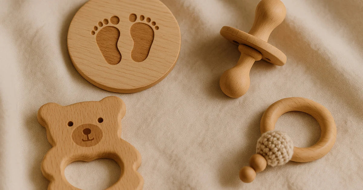 Naissance : 5 créations en bois gravé pour célébrer bébé