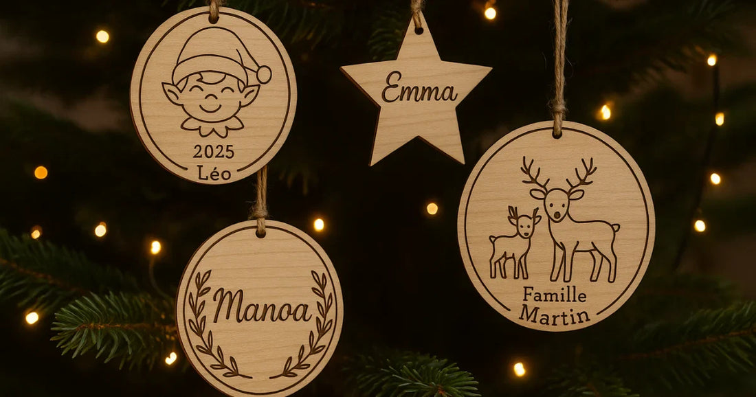 Les meilleures suspensions de Noël personnalisées 2025