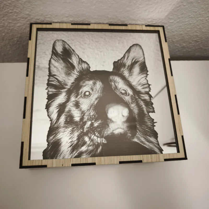 Miroirs gravés lumineux personnalisés - Vos souvenirs en lumière