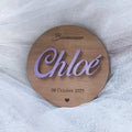 Plaque de Naissance 3d Personnalisée  | Les Bois d'Alba